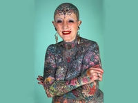Cea mai tatuata femeie